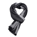 Fashionable Men's Cashmere Warm Contrast Scarf