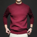 Men's Sweater Worsted Sweater Knitted Long Sleeve