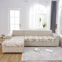 Milk Silk Printed Sofa Seat Cover Stretch Sofa Cushion Cover