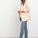 Solid color long sleeve jacket