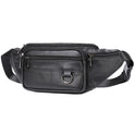 Men's Sheepskin Mobile Phone Waist Bag Sports Leisure