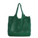 Women's Hollow Knitted Large Capacity Shoulder Bag