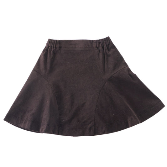 Women's Casual Fashion A-Line Corduroy Skirt