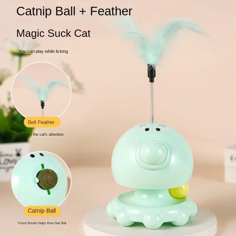 Tunnel Funny Cat Ball Leaking Food Funny Cat Stick Cat Turntable Pet Leaking Food Turntable Toy Cat Toy Self-pleasure Artifact