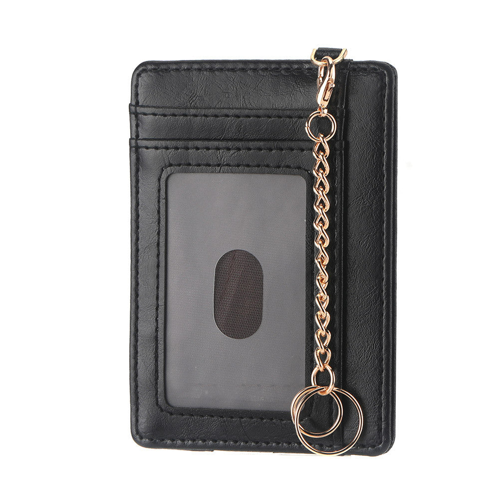 Cover Card Holder Women's Multiple Card Slots