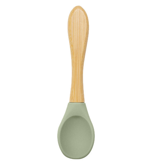 Silicone Baby Food Supplement Tableware Silicone Spoon