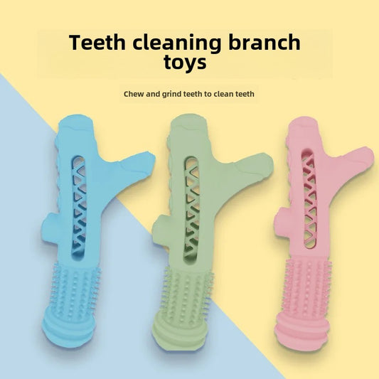 New TPRCute Dental Tree Branch Pet Toy Bite Resistant Teeth Grinding Training Toys For Small Dogs Toy For Puppies