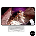 Angel Pattern Large Office Non-Slip Mouse Pad