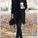 Autumn And Winter New Fashion Stand Collar Women's Woolen Coat