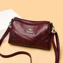 New Fashion Soft Leather Shoulder Large-capacity Crossbody Bag