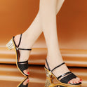 Women's summer  fashionable toe high heel casual sandals