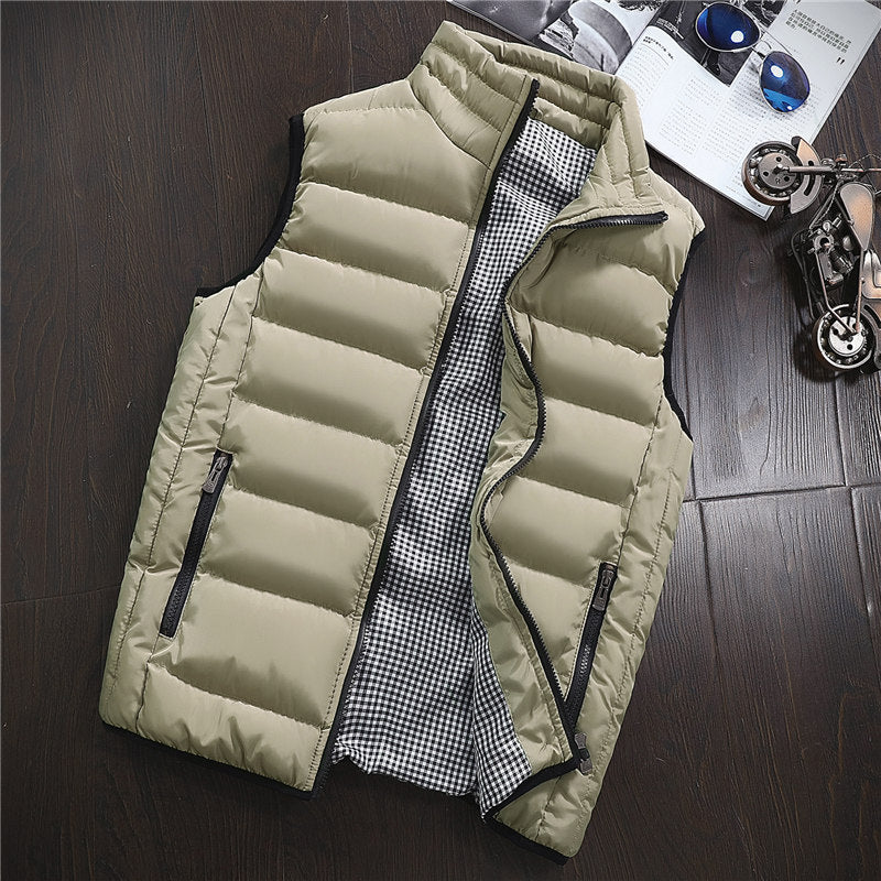 Down cotton vest