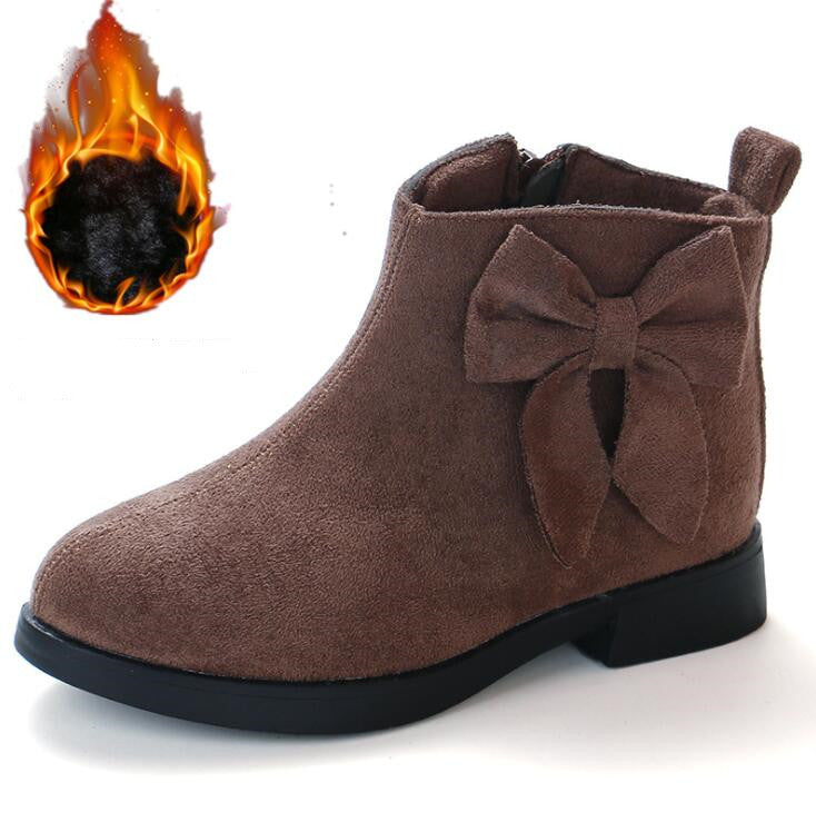 Autumn and winter children's short boots girls boots