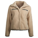 Lamb Wool Women's Granular Suede Plush Coat