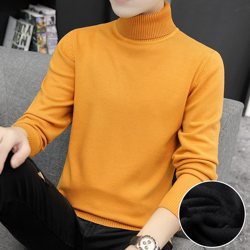 Men's High Neck Sweater Pullover For Warmth