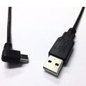 USB Mini 5Pin 5P Right angle Male to USB 2.0 A Male Plug Cable 0.2m Power Charger Cable for Chromecast