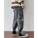 Autumn Men's Casual Pants Loose Straight Ulzzang Pants All-Match Overalls