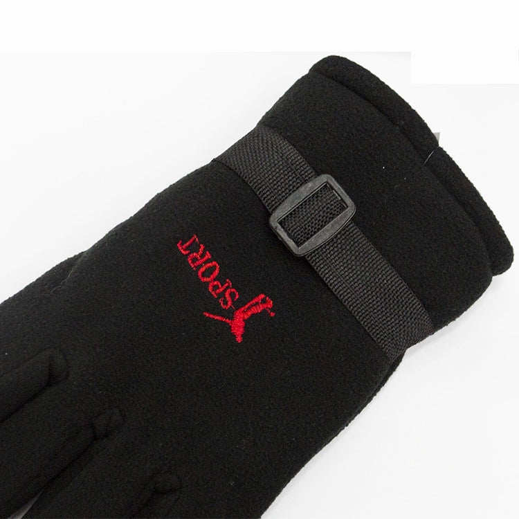 Ladies winter warm and windproof gloves for cold