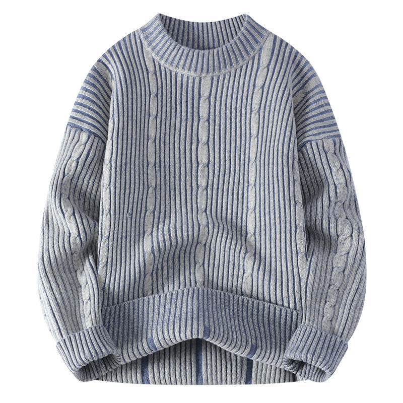 Casual Loose Sweater Men's Long Sleeved Sweater