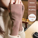 Thermal Gloves Women's Self-heating Dralon Fingerless Gloves