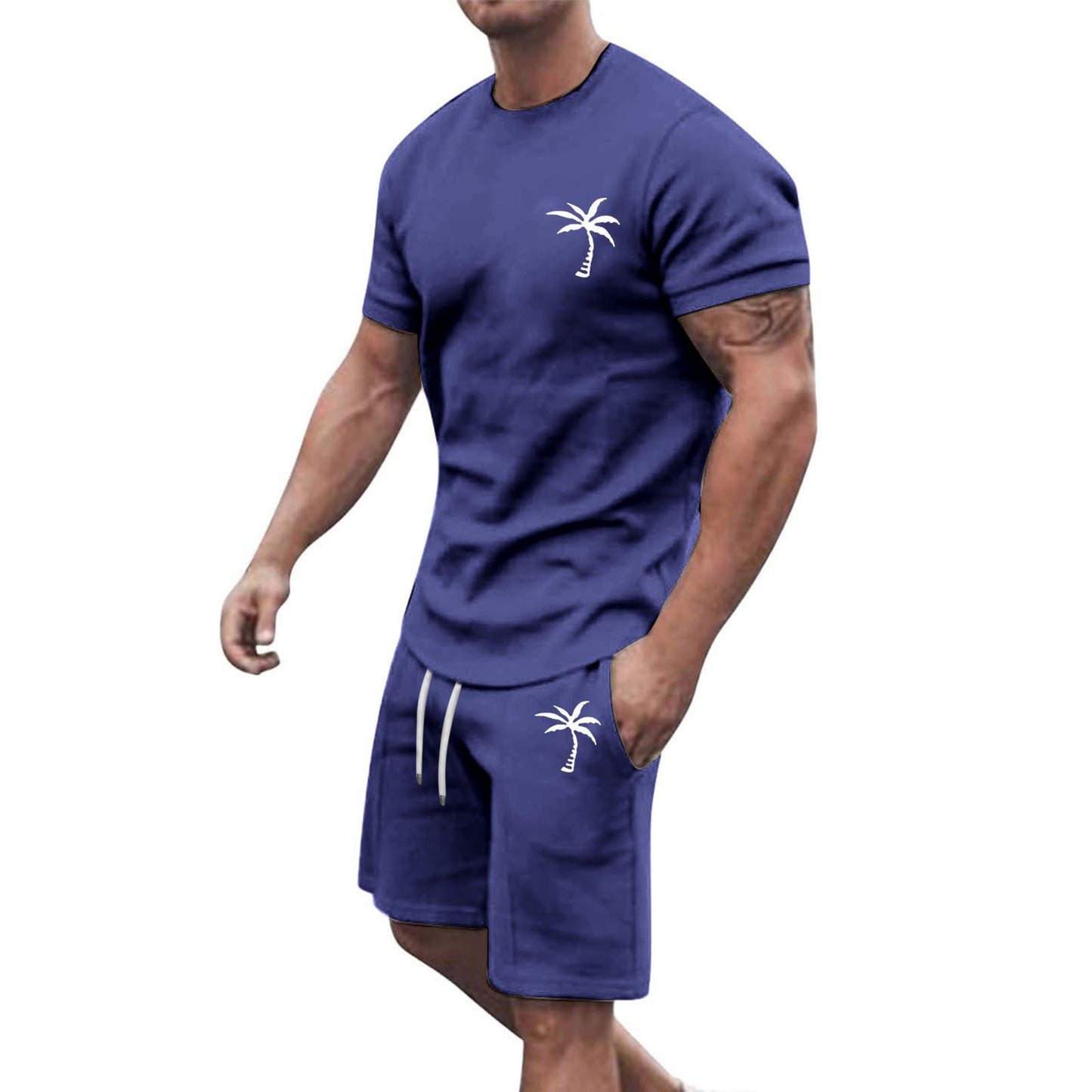 Short-sleeved Shorts Sports And Leisure Suit