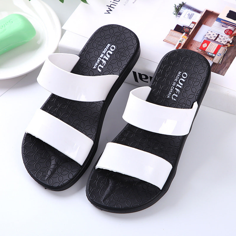 Casual sandals and slippers soft bottom non-slip slippers