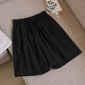 New Cotton And Linen Loose Shorts For Women