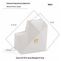 Simple Heart-shaped Diamond Surface Jewelry Storage Packaging Box