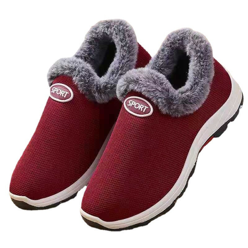 Lightweight Non-slip Wear-resistant Soft-soled Women's Winter Cotton Shoes