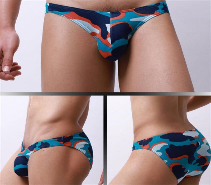 Low Waist Printed Pattern Men's Underwear