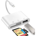 Tablet DCF Card Camera TF Card Reader U Disk 3-in-1 Memory Card Expansion