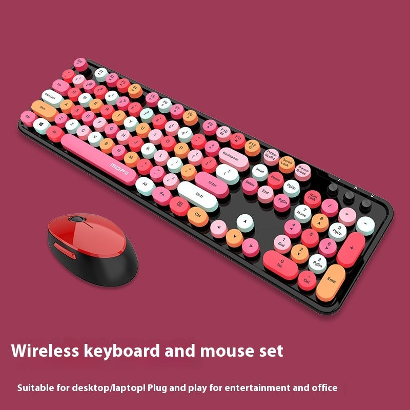 Wireless Keyboard And Mouse Set