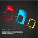 Metal SIM Support Sleeve Card Slot Standard To Micro SIM Phone Restorer Aluminum Alloy Five-piece Set