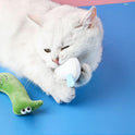 Catnip Pets Toy Cats Supplies For Cute Cat Toys Puppy Kitten Teeth Grinding Cat Plush Thumb Pillow Protect Mouth Pet Accessories