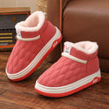 Winter Leather Waterproof Cotton Shoes Women