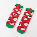 Cotton New Year Cartoon Stereo Ear Cute Elk Christmas Socks