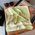 Women's Scarf Fashion Flower Artificial Silk