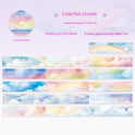 Japanese Paper Sky Theme Journal Stickers Tape