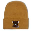 Cartoon Long Hair Yak Knitted Hat Autumn And Winter Warm Wool