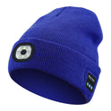 Removable And Washable Rechargeable LED Luminous Lighting Knitted Hat