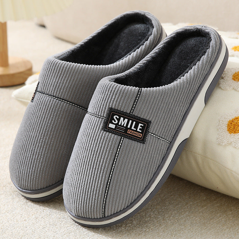 Cotton Slippers Men's Home Indoor Thickening