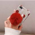 Plush Ball Is Suitable For Mobile Phone Holder