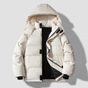 Warm Waterproof Fake Two-piece Cotton-padded Jacket