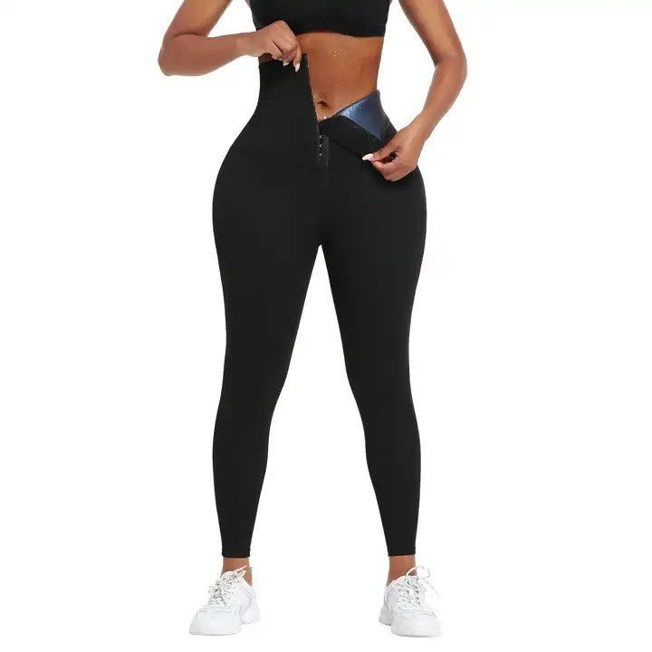 Women's High Waisted Tight Breasted Compression Pants