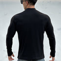 Double-sided Dralon Euro Turtleneck Long Sleeve Bottoming Shirt