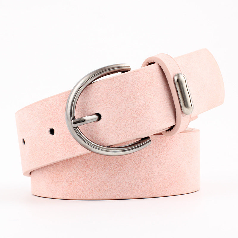 Casual All-match Lady's Pin Buckle Belt