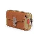 Men's 6.5 Inch Multifunctional Vertical Canvas Mobile Phone Waist Bag