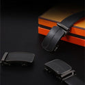 Men's Business Alloy Automatic Buckle Belt