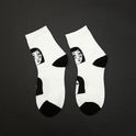 Fall New Preppy Style Cartoon Illustration Portrait Socks