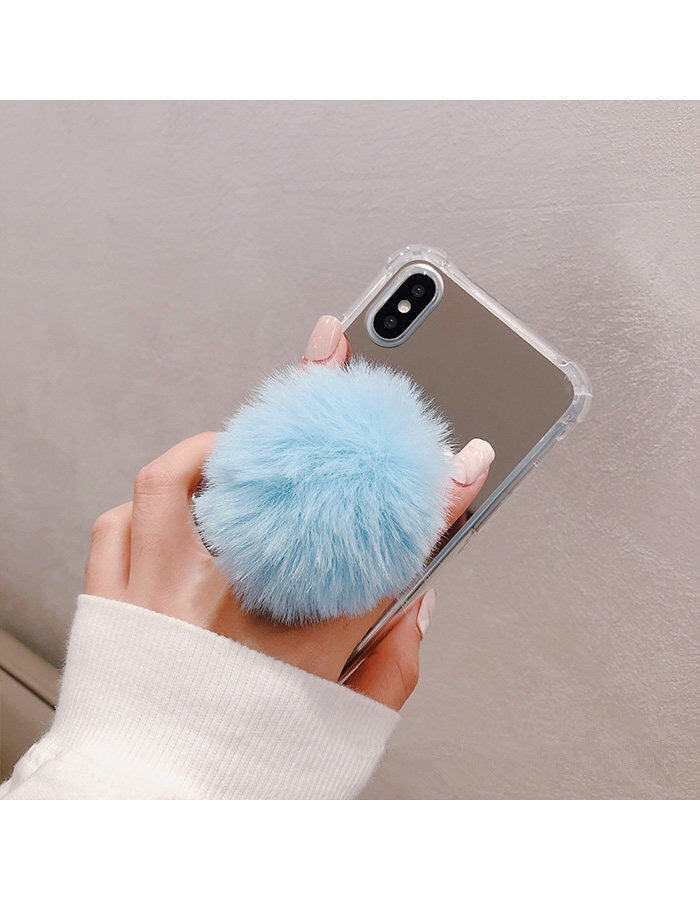 Plush Ball Is Suitable For Mobile Phone Holder